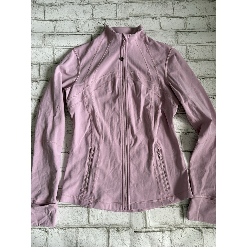 Lululemon Define Jacket Pink Size 10 Luon